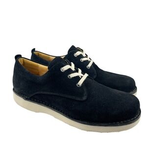 Samuel Hubbard Free Men's Oxford Shoes‎ 11M Black Suede Comfort Casual Derby